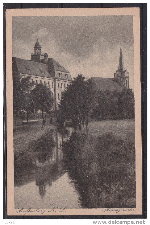 GERMANY,  SENFTENBERG , OLD POSTCARD - Senftenberg