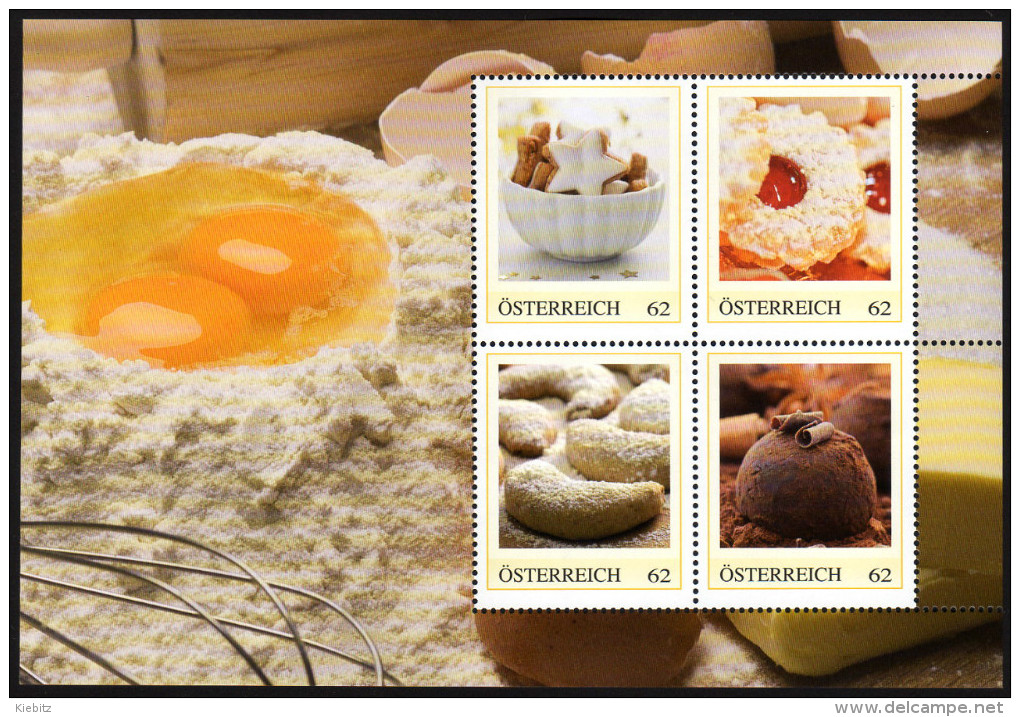 ÖSTERREICH 2013 ** Weihnachskekse - PM Personalized Stamps MNH - Ernährung