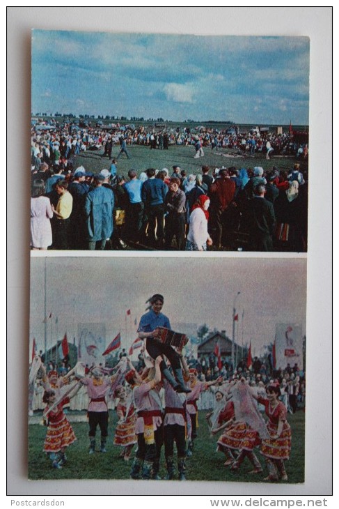 OLD POSTCARD "SABANTUY" - TATAR CELEBRATIONS -  Old PC 1972 - Asia