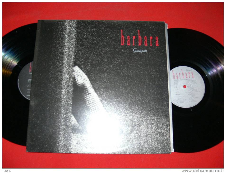 BARBARA "GAUGUIN " ENREGISTRE  A MOGADOR 1990  DEUX DISQUES EDIT   PHILIPS  1990 - Collectors