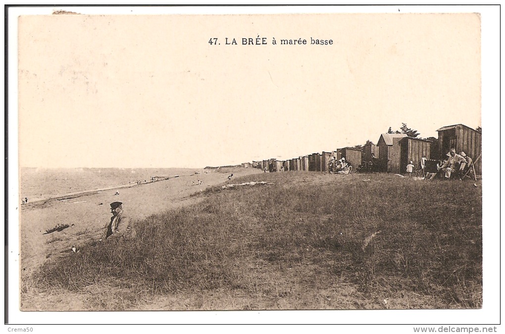 17 - ILE D'OLERON - LA BREE à Marée Basse - Ile D'Oléron