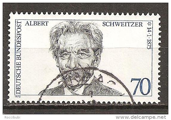 BRD 1975 - Michel 830 Gest. (M) - Albert Schweitzer