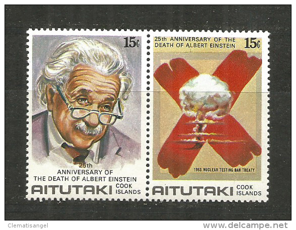 781 * AITUTAKI * EINSTEIN * UNGEBRAUCHT ** !! - Aitutaki