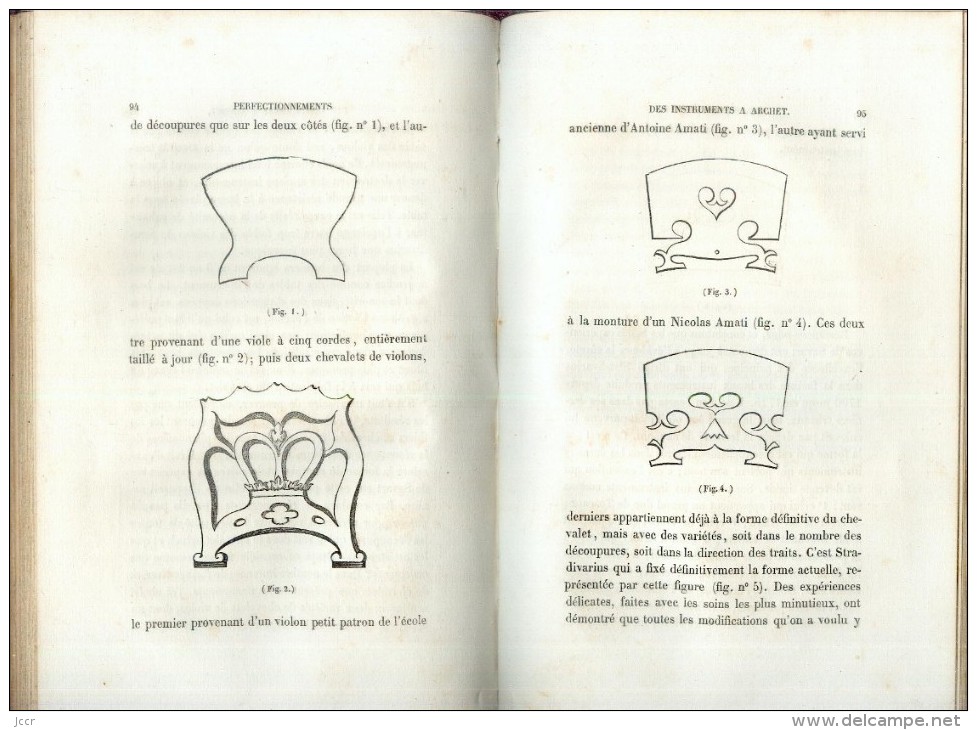 Antoine Stradivari Luthier célèbre connu sous le nom de Stradivarius... par F. J. Fétis - 1856