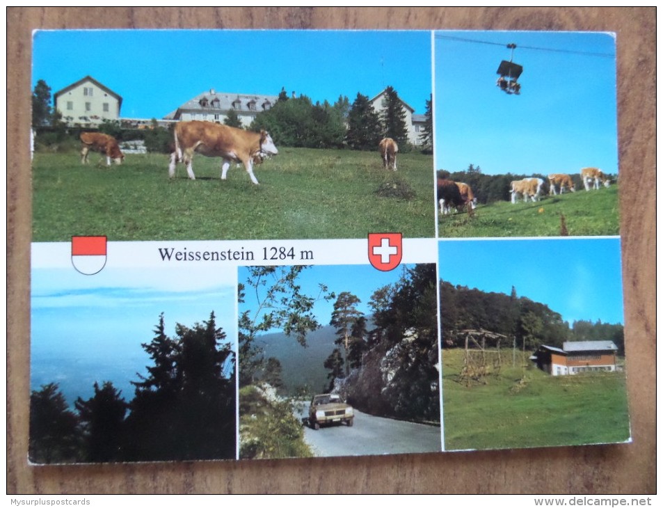 49953 POSTCARD: SWITZERLAND: SO SOLOTHUM: Kurhaus-Hotel WEISSENSTEIN 1284m. - Other & Unclassified