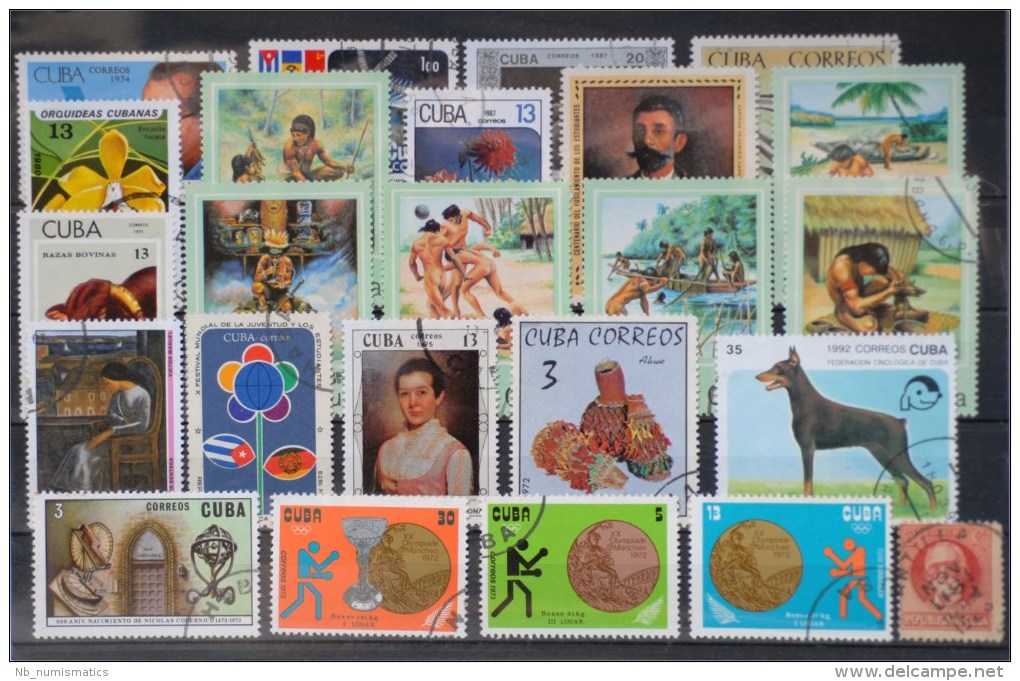 Cuba-Lot Stamps (ST463) - Collections, Lots & Series
