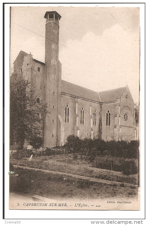 40 - CAPBRETON SUR MER - L´Eglise - Capbreton