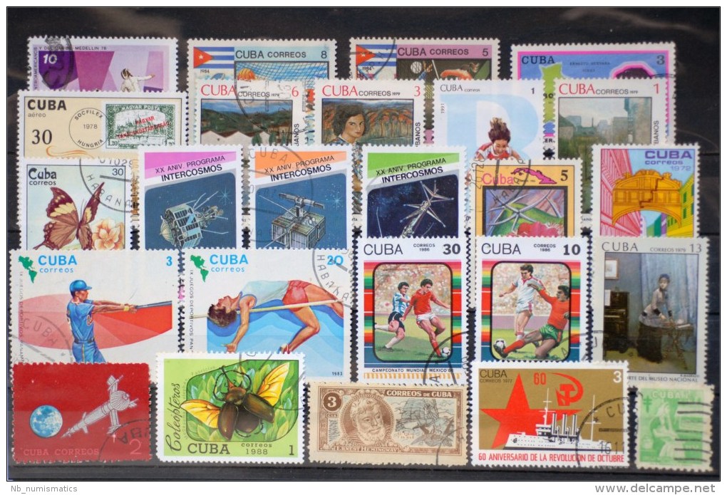 Cuba-Lot Stamps (ST478) - Collections, Lots & Series