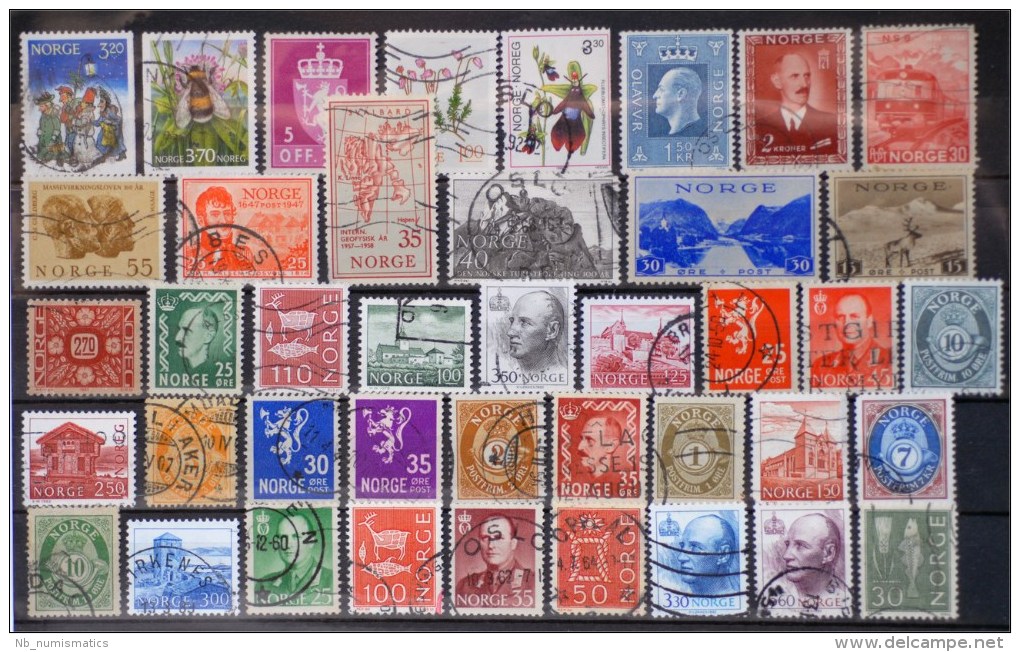 Norway-Lot Stamps (ST484) - Collections