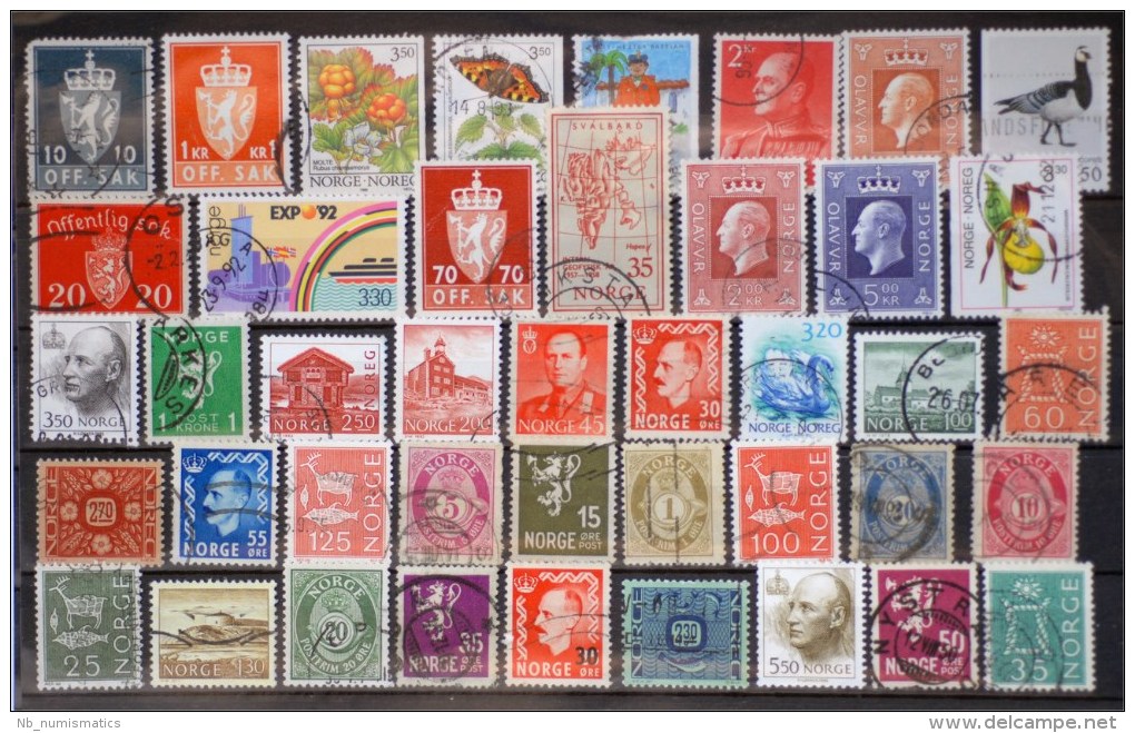 Norway-Lot Stamps (ST491) - Colecciones