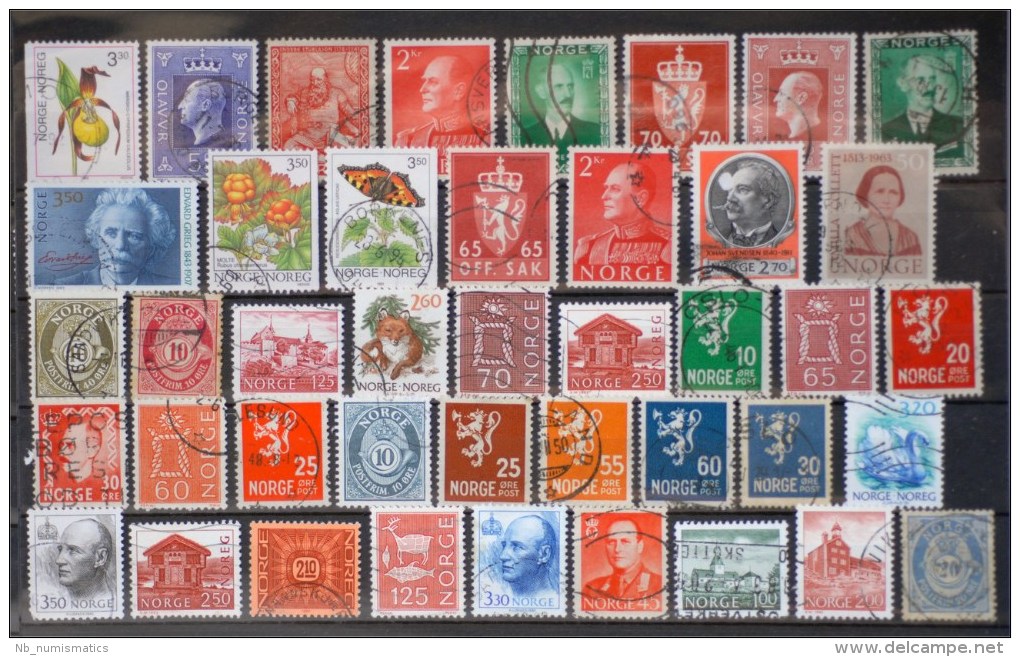 Norway-Lot Stamps (ST492) - Verzamelingen