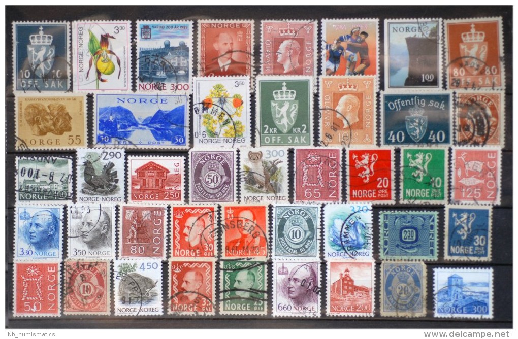Norway-Lot Stamps (ST493) - Collections