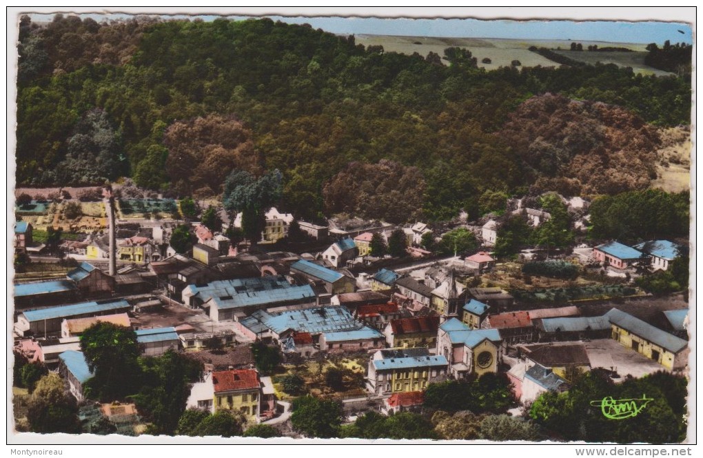 Val D Oise :  BRAY  Et  LU  : Vue  Aérienne  1963 - Bray-et-Lû