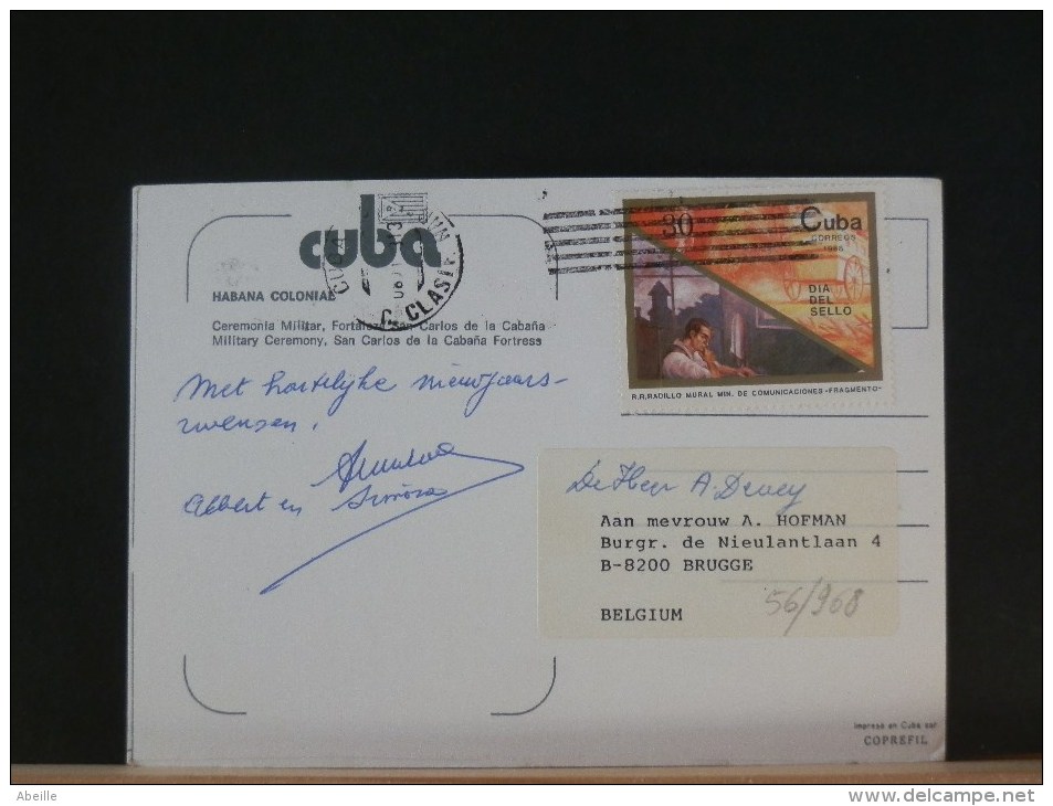 56/968    CP  CUBA - Covers & Documents