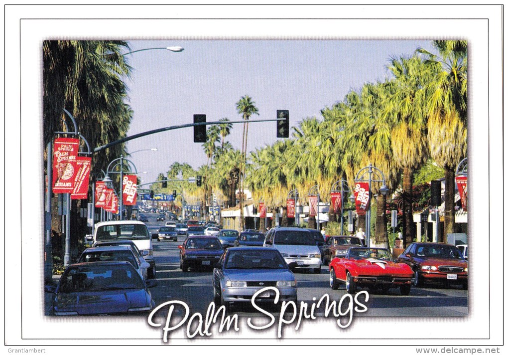 Palm Canyon Drive, Palm Springs, California - Western Resort AS 549 Unused - Palm Springs