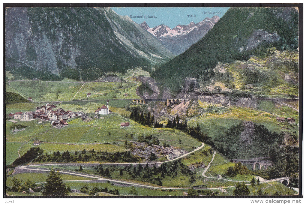 SWITZERLAND , WASSEN , OLD POSTCARD - Wassen