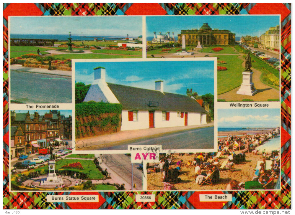 AYR   MULTIVIEWS     (VIAGGIATA) - Ayrshire