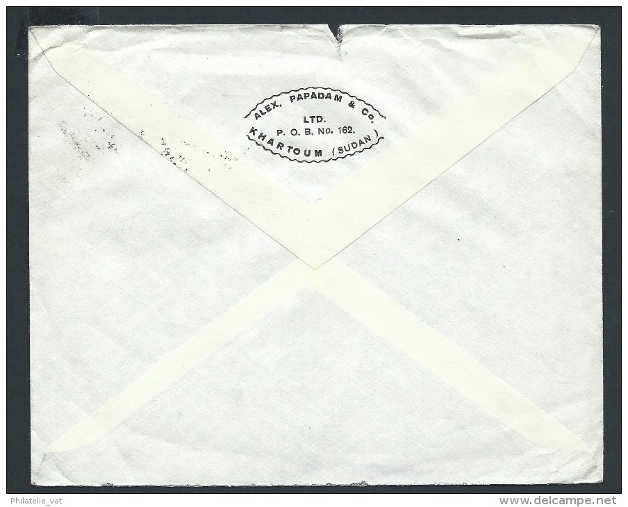 SOUDAN - Enveloppe Pour L ' Allemagne Par Avion ( étiquette ) En 1933 - à Voir - Lot P13863 - Soedan (...-1951)