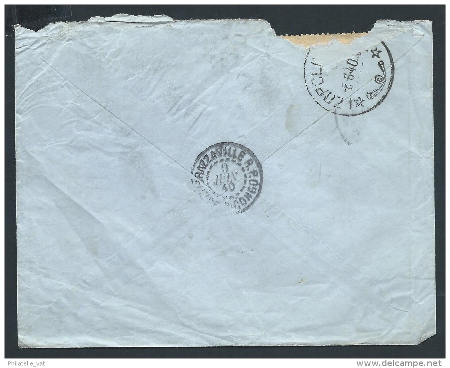 CONGO BELGE - Enveloppe Pour Brazzaville En 1940 - à Voir - Lot P13870 - Briefe U. Dokumente