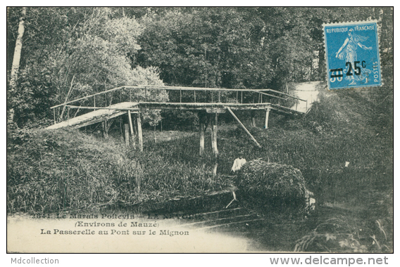 79 MAUZE SUR LE MIGNON / Marais Poitevin, La Nevoire, Passerelle Sur Le Mignon / - Mauze Sur Le Mignon