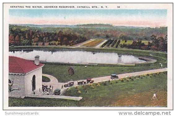 New York Catskill Mountain Aerating The Water Ashokan Reservoir - Catskills