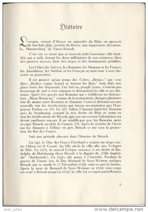 ALLEMAGNE  - BADE WURTEMBERG  - Petite MONOGRAPHIE   - Georges DEGIANPIETRO - Trés Rare - Biografieën & Memoires