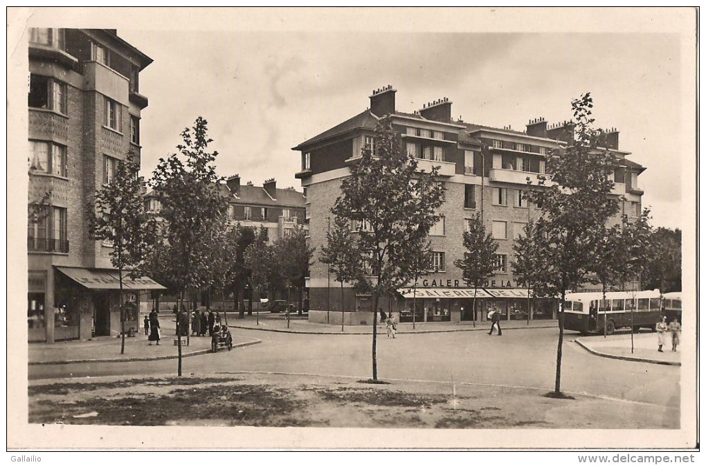 SURESNES CITE JARDIN PLACE DE LA PAIX ET AVENUE DE L'ABBE DE SAINT PIERRE - Suresnes