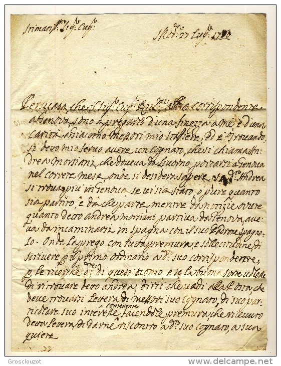 Modena. Eccezionale raccolta 150 pieghi 1770-1798 su carta pergamena con annulli a cuore serie rosso-verde-nero. € 1100;