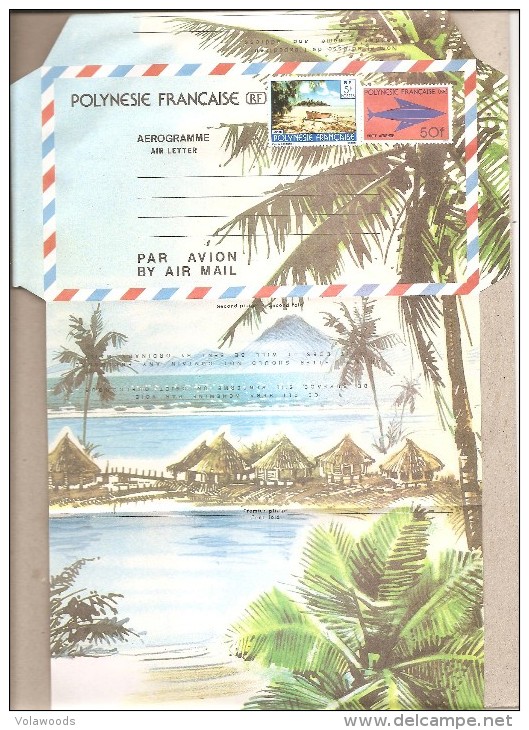 Polinesia Francese - Areogramma Nuova Da 50 Franchi - Aerogrammi