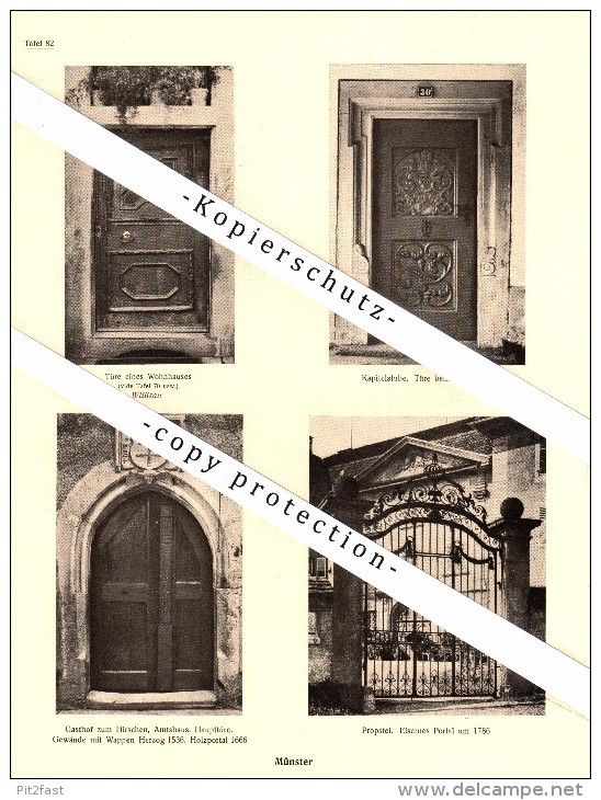 Photographien / Ansichten , 1920 , Beromünster , Münster , Prospekt , Architektur , Fotos !!! - Beromünster