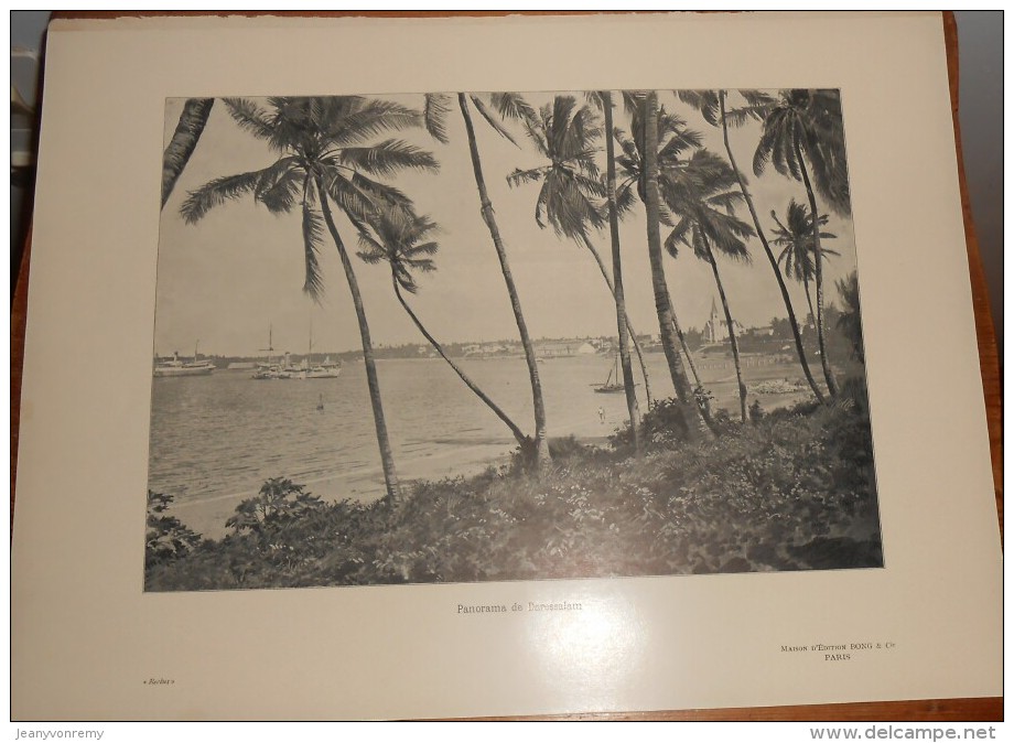 Tanzanie. Panorama De Daressalam. Photogravure. 1914. - Tanzania