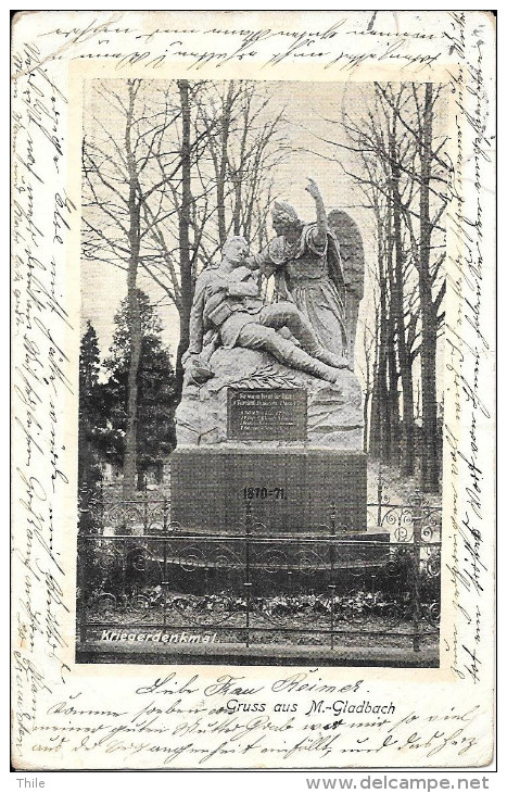 MÖNCHENGLADBACH - Kriegerdenkmal 1904 - Moenchengladbach