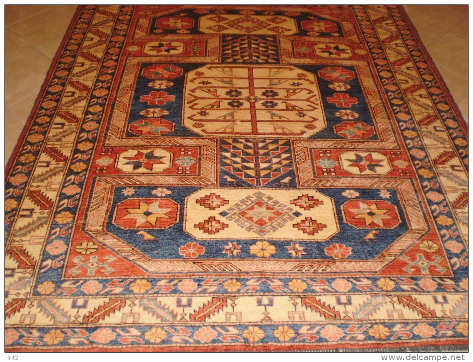 EXEMPLARY ORIGINAL GHAZNI ENTIRELY HAND KNOTTED QUALITY 'WOOL ON WOOL EXTRFINE - Alfombras & Tapiceria