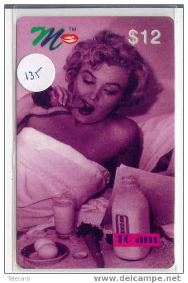 MARILYN MONROE  (135)  Telecarte USA CINEMA FILM MOVIE KINO - Film