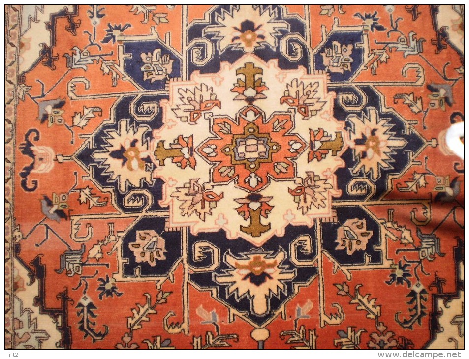 EXEMPLARY ORIGINAL PERSIAN PERSIANO ARDEBIL ENTIRELY HAND KNOTTED QUALITY 'ON COTTON WOOL - Tapijten