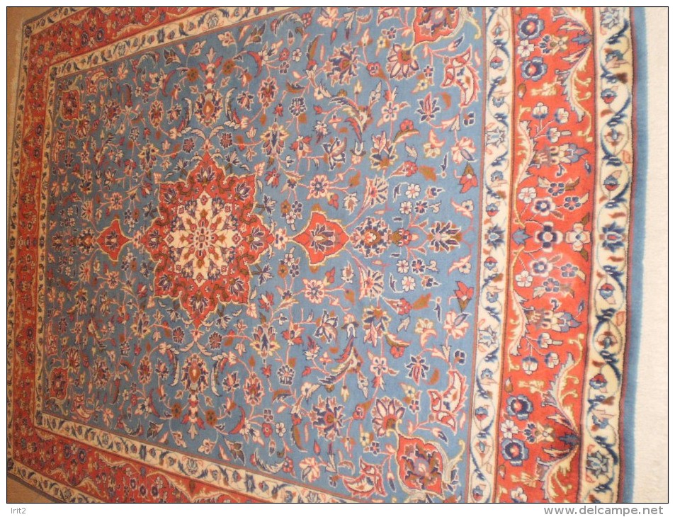 ORIGINAL  PERSIAN PERSIA CARPET YAZD ENTIRELY HAND KNOTTED QUALITY 'ON COTTON WOOL EXTRA FINE - Tappeti & Tappezzeria