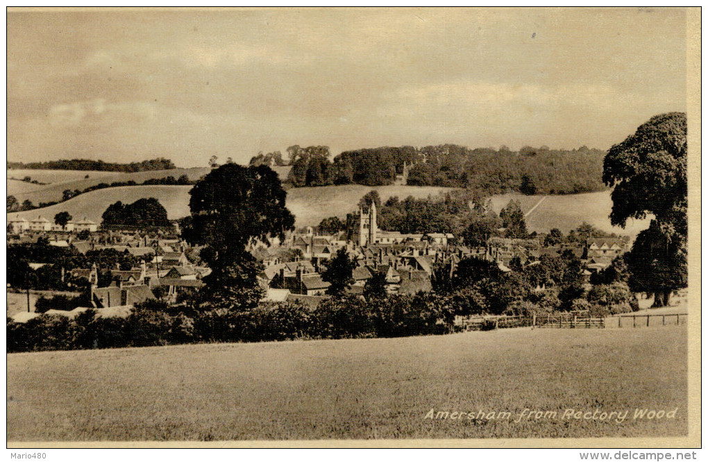 AMERSHAM  FROM  RECTORY  WOOD    (NUOVA) - Buckinghamshire