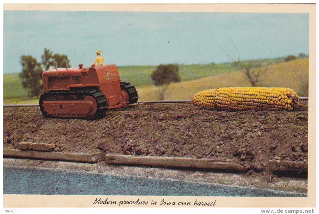 AGRICULTURE - Modern Procedure In Iowa Corn Harvest (Procédé Moderne De Récolte De Maïs Dans L'Iowa) - Autres & Non Classés