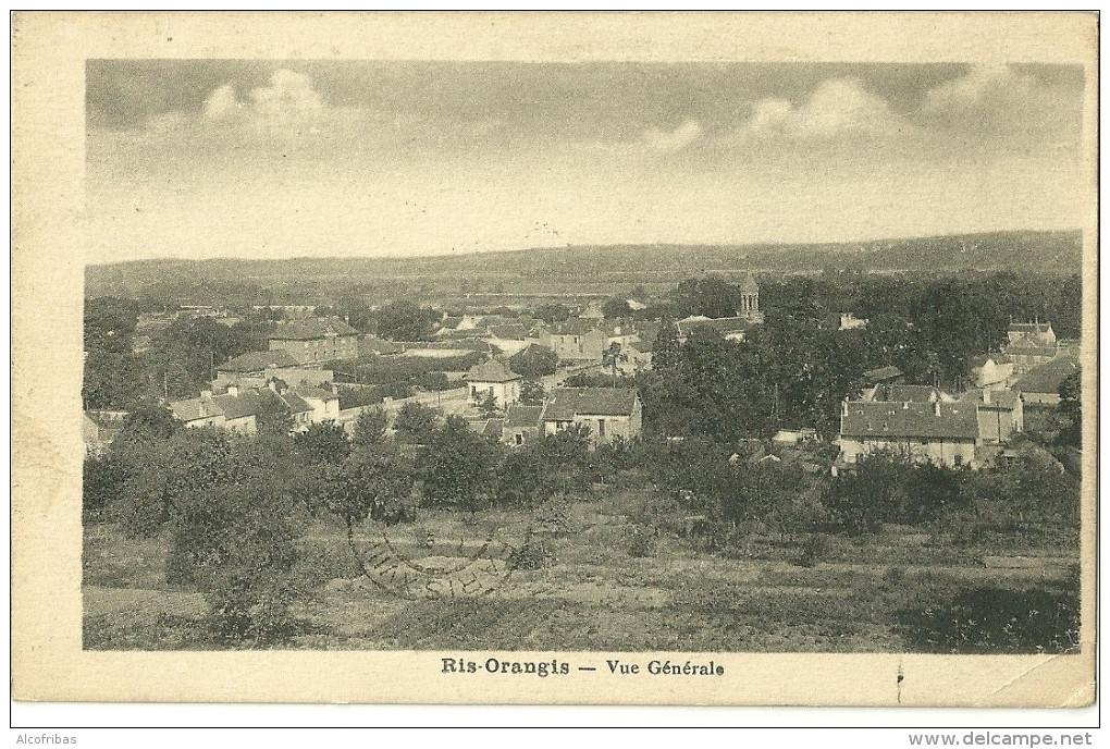 91 CPA Ris Orangis Vue Generale 1931 - Ris Orangis