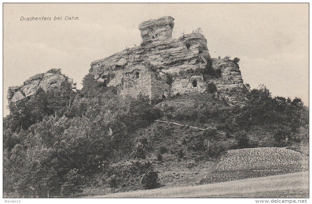 Drachenfels Bei Dahn  - Scan Recto-verso - Drachenfels