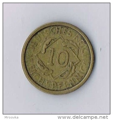 10 - Reichspfennig 1925 A Weimarer Republik - 10 Renten- & 10 Reichspfennig