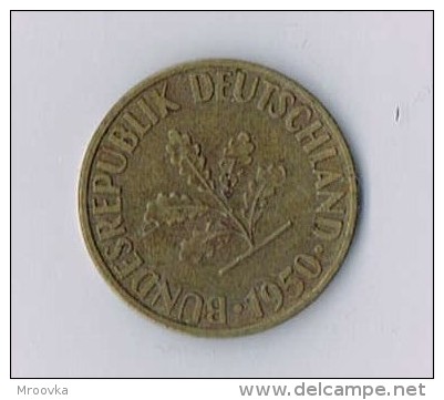 10 Pfennig 1950 - Germany - 10 Pfennig