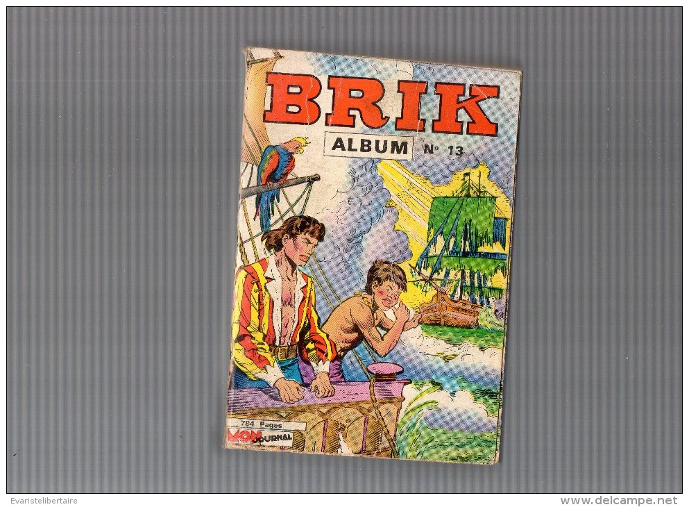 BRIK ,album N°13 Avec N°49,50,51,52 - Autres & Non Classés