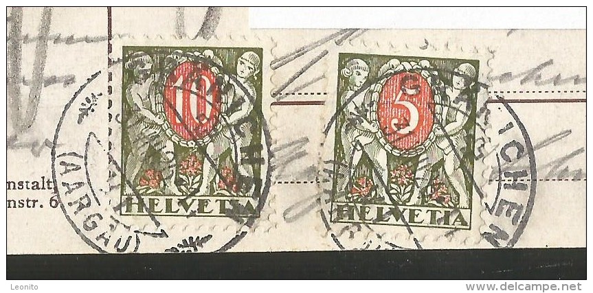 DORNBIRN Vorarlberg Nach Gränichen Aargau Porto-Briefmarken 1926 - Dornbirn