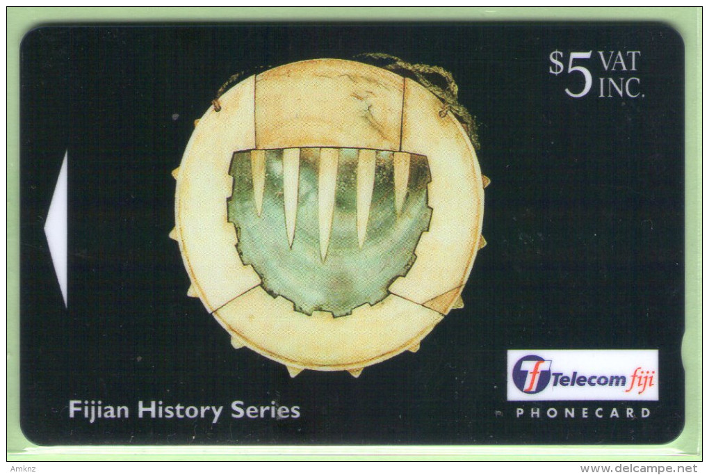 Fiji - 1998 Artifacts - $5 Breastplate - FIJ-116 - VFU - Fidschi