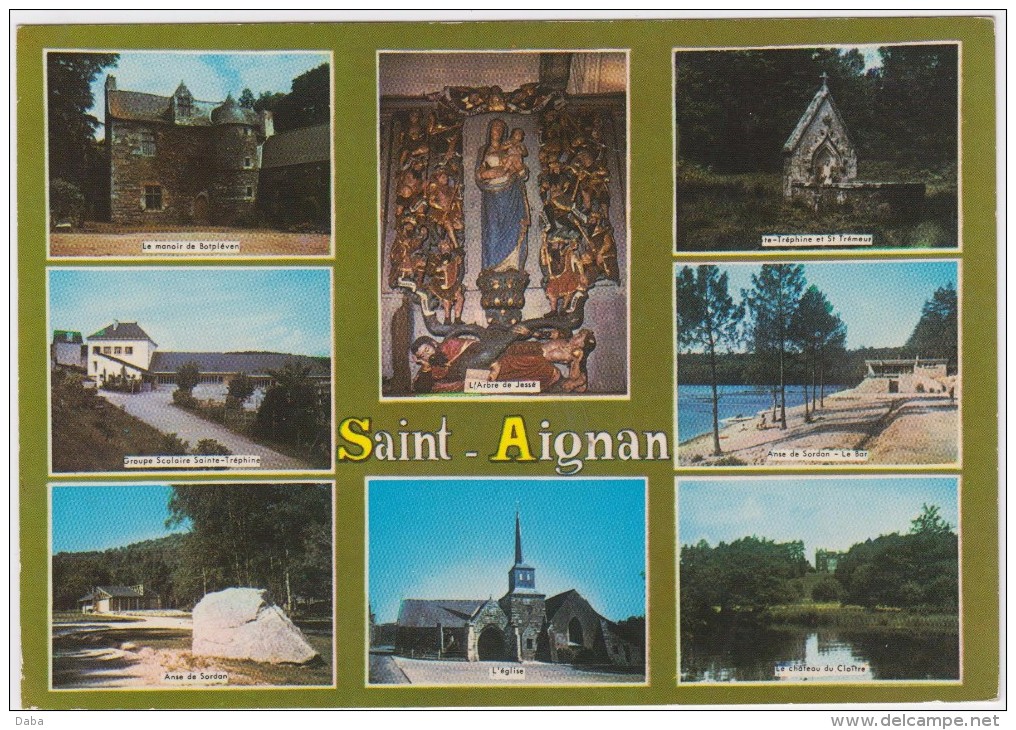 Saint-Aignan.   Multivues. - Guemene Sur Scorff