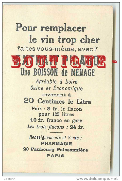 ACHAT DIRECT < BENJAMIN  RABIER  - VOYAGE En GONDOLE - SOURIS Et SABOT - PUBLICITE PHARMACIE < BOISSON PICARD Au DOS - Rabier, B.