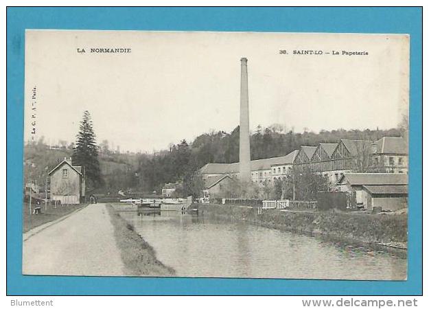 CPA 38 - La Papeterie SAINT LO 50 - Saint Lo