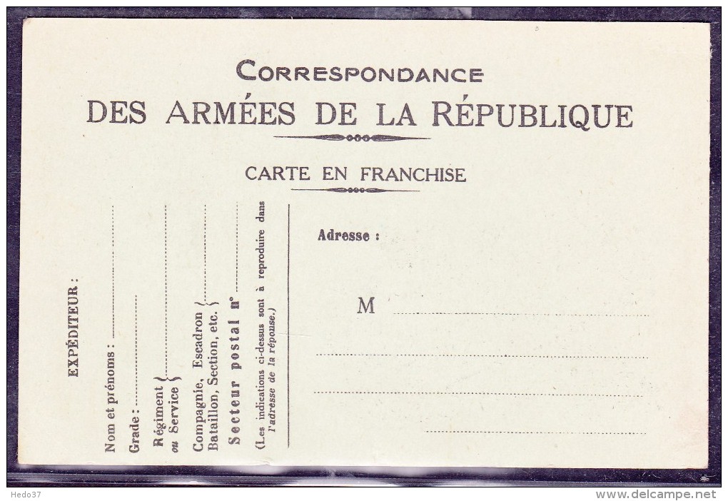 Guerre 1914-1918 - Carte FM - Lettres & Documents