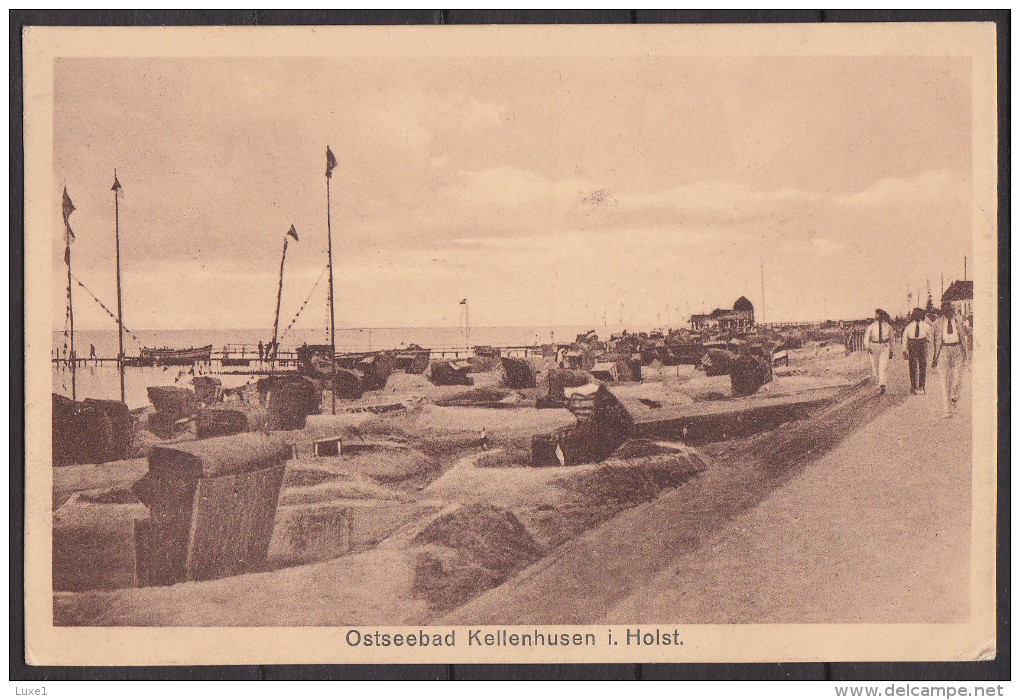 GERMANY,  KELLENHUSEN , OLD POSTCARD - Kellenhusen